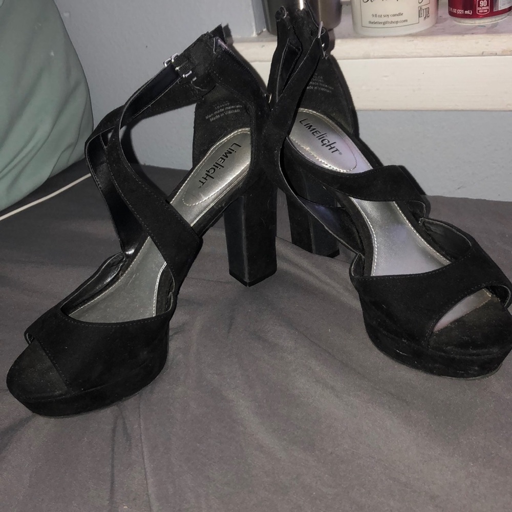 Black heels